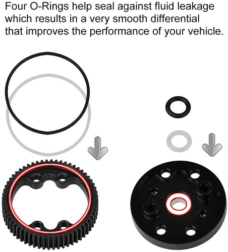 Aluminum Differential Case for Traxxas Rustler Slash Stampede 1/10 2WD Rustler - Picture 3 of 12