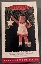 Hallmark Ornament 1996 Christy All God's Children Martha Holcombe