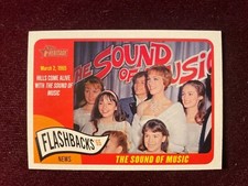 2014 Topps Heritage News Flashbacks #NF-TSOM The Sound Of Music Card