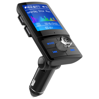 UK Wireless Bluetooth LCD Car MP3 Player FM Transmitter Hands Free Calling Kit