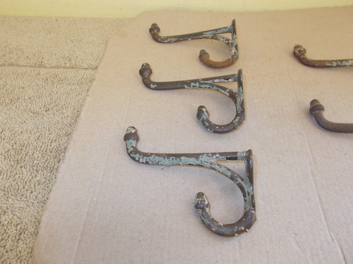 VINTAGE WANDHALTERUNG HAKEN PATINA BAUERNHAUS ~ 2 DEFEKT ~ ABGEPLATZTE FARBE ~ ~ UNTEN LESEN ~ ~ - Bild 5 von 18