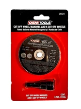 5 Piece Cut Off Wheel Set with Mandrel