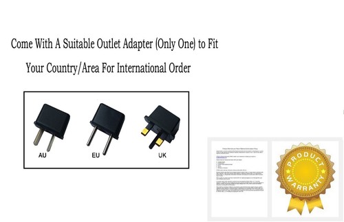 AC Adapter For Model HY-A02B two-wheeled Self-balancing Scooter HYA02B w/ Barrel - Picture 4 of 5