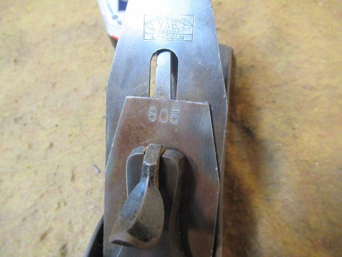 V&B Vaughn & Bushnell No.805 Plane,Lever Cap(ONLY)2" Smooth~GD+ 🤠🤠🤠VB2.5.23R - Afbeelding 7 van 7