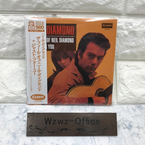 THE FEEL OF NEIL DIAMOND JUST FOR YOU JAPAN MINI LP CD - Picture 1 of 5