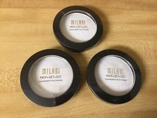 3 Milani Prep  Set  Go Transparent Face Powder 01 sealed 