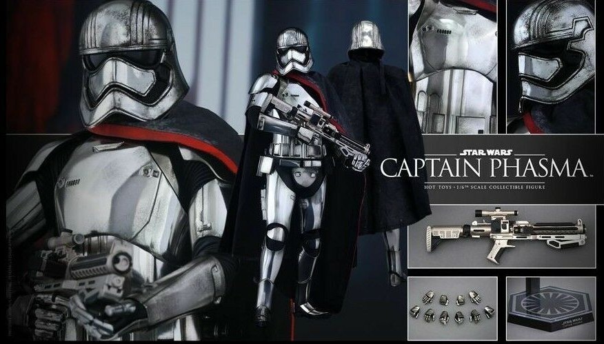 Hot Toys 1 6 Guerra De Las Galaxias Episodio VII 7 la fuerza despierta capitán phasma MMS328 Hot Toys 1 6 Guerra De Las Galaxias Episodio VII 7 la fuerza despierta capitán phasma MMS328