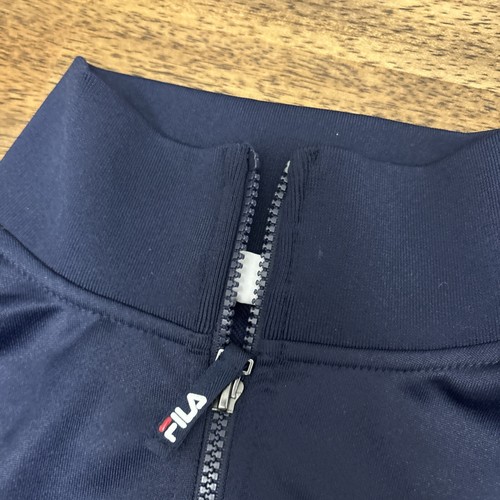 Fila Sport Gatti Track Jacket Medium Red White Blue Full Zip Colorblock NWT - Picture 5 of 7