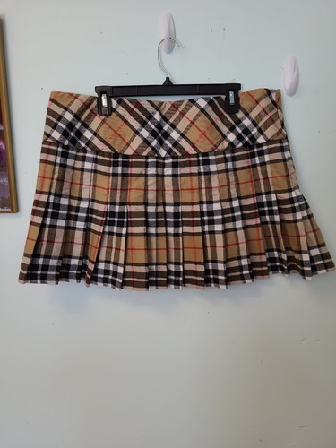 THE KILT Womens SZ 40 Brown Pleated W/ Buckles - Picture 3 of 4