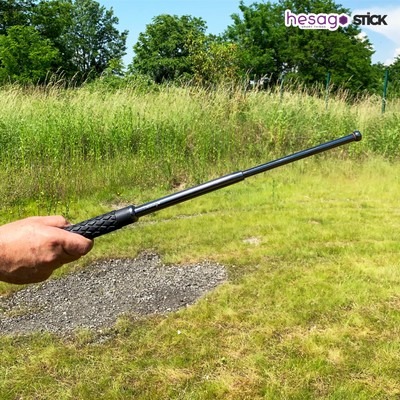 Lungo Hesago S26 Bastone Telescopico in Robusto Acciaio 4140 Temprato