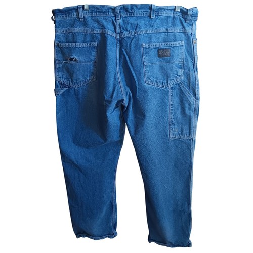 Jeans utilitarios vintage de carpintero con llave 44x32 relajados años 90 México desestress - Imagen 1 de 8