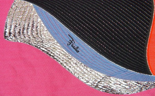 Emilio Pucci Girls Heliconia Print Cap Sleeve Dress Size 10 years - Picture 3 of 7