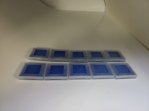 10 estuches protectores de cartucho azul acolchados para juegos de Nintendo DS y 3DS #17D - Imagen 2 de 5
