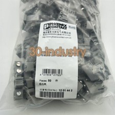 50Pcs/Bag New For PHOENIX CONTACT terminal block terminal fixture E/UK 1201442