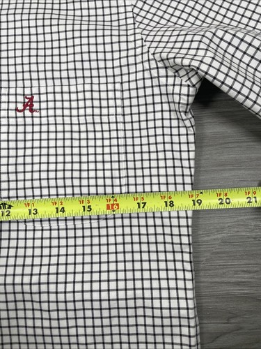 Peter Millar Nanoluxe Easy Care Button Up - Small - University Of Alabama NWOT - Picture 8 of 12