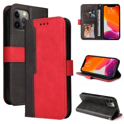 Phone Case Cover for Oppo A94 A32 A52 A12S A72 Splicing PU Leahter Wallet Case - 第 2/18 張圖片