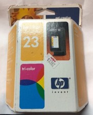 HP 23 Tri-Color Ink Cartridge for HP Inkjet Printers EXPIRED 07/2005 Sealed OEM