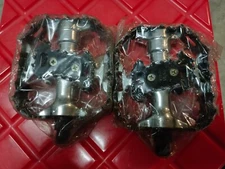 NOS OLD SCHOOL WELLGO LU-952 BMX OR MTB PEDAL BLACK