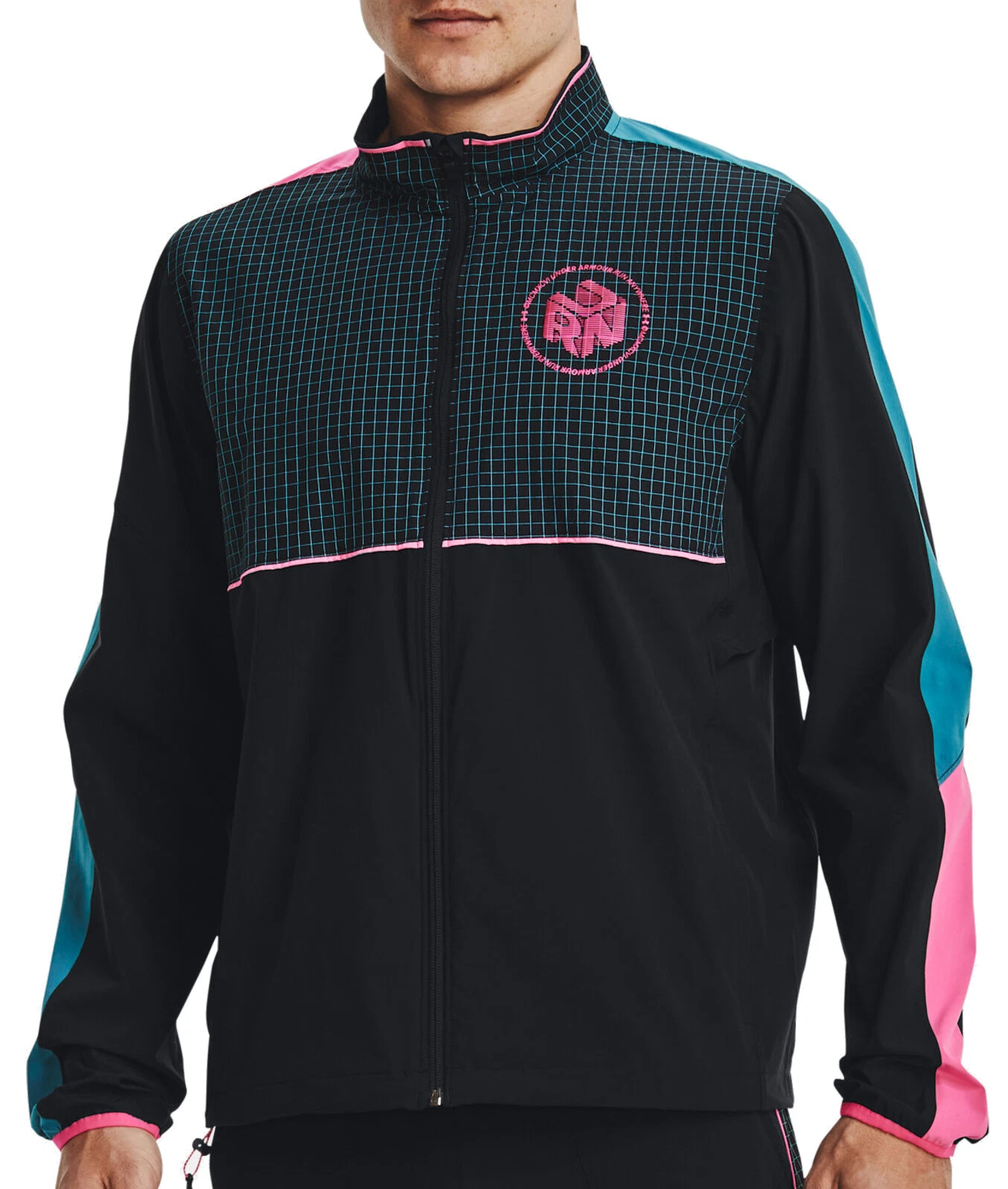 UNDER ARMOUR MEN RUN ANYWHERE STORM LIGHT JACKET 2XL REPELLS WATER RETAILS $120