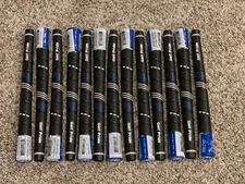 New 13 Golf Pride CP2 Wrap Black Blue Jumbo Golf Grips 60R Control Core No Pulls