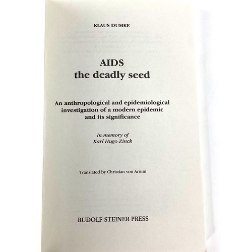 Aids The Deadly Seed Anthropological & Epidemiological Investigation Paperback - 第 8/12 張圖片