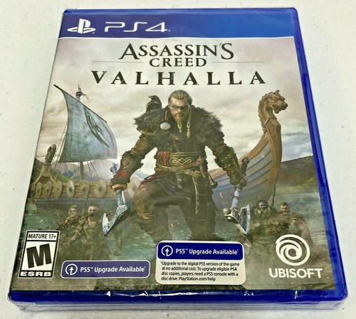 Assassin's Creed Valhalla Sony NEU Sealed PlayStation 4 PS4 PRO PS5 Upgrade - Bild 1 von 4