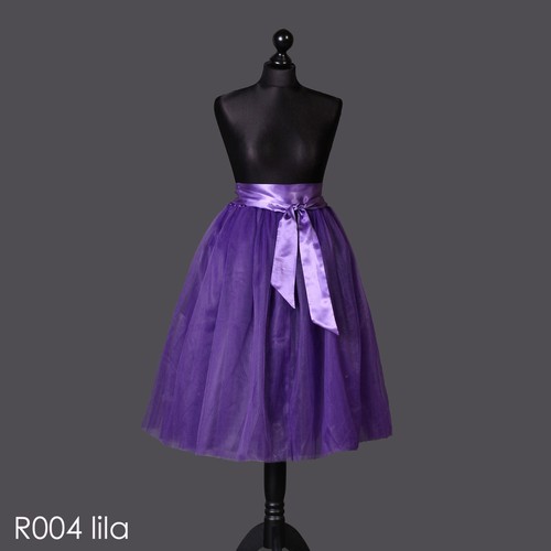 Ballettrock Tüllrock 70cm Tanzrock S-XXXL 5 Lagen wadenlang Tutu 20LF - Bild 33 von 53