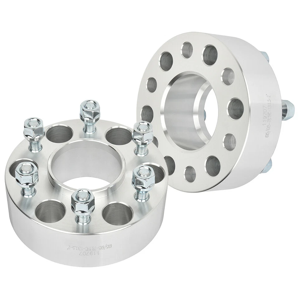 2pcs 2" Hubcentric 6x5 12x1.5 studs wheel spacers For Oldsmobile Bravada 2002-04 Foto 4 de 4