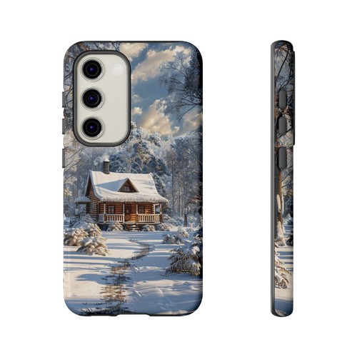 Cozy Cabin Winter Woods Phone Case for iPhone, Samsung Galaxy, Pixel - 第 138/173 張圖片