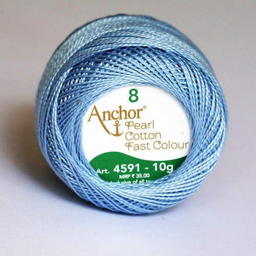 2x Variegated Anchor Pearl Cotton Crochet Embroidery thread Balls Size 8, 85mtr. - Picture 16 of 54