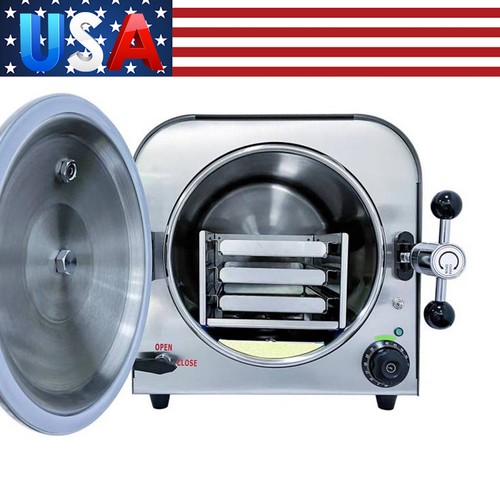 Esterilizador de vapor autoclave dental 18L 22L secado clase B esterilizador con impresora - Imagen 3 de 40