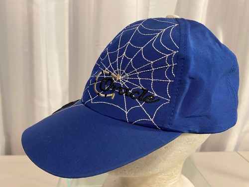 Blue Oracle Spider Web Baseball Type Hat With Clasp Adjustment - Picture 4 of 8