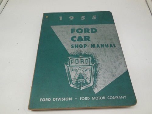 B7 1955 Ford Passenger Car & Thunderbird Shop Manual - Picture 5 of 8