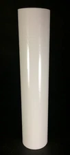 New 6" WHITE PLASTIC STANDARD SOCKET Chandelier Lamp CANDLE COVER  #CC931