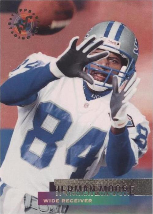 1995 Topps Stadium Club Herman Moore #160 - 1 of 2