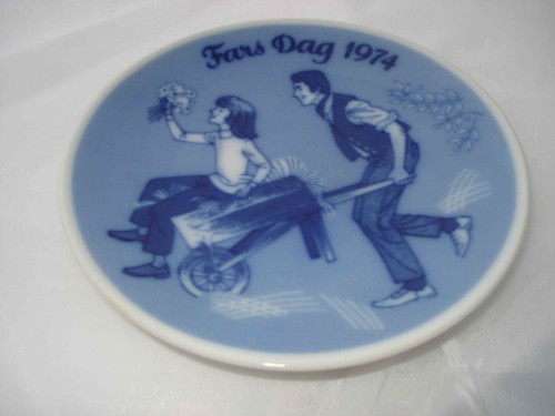 PORSGRUND NORWAY FATHER'S DAY WALL PLATE - Picture 8 of 20