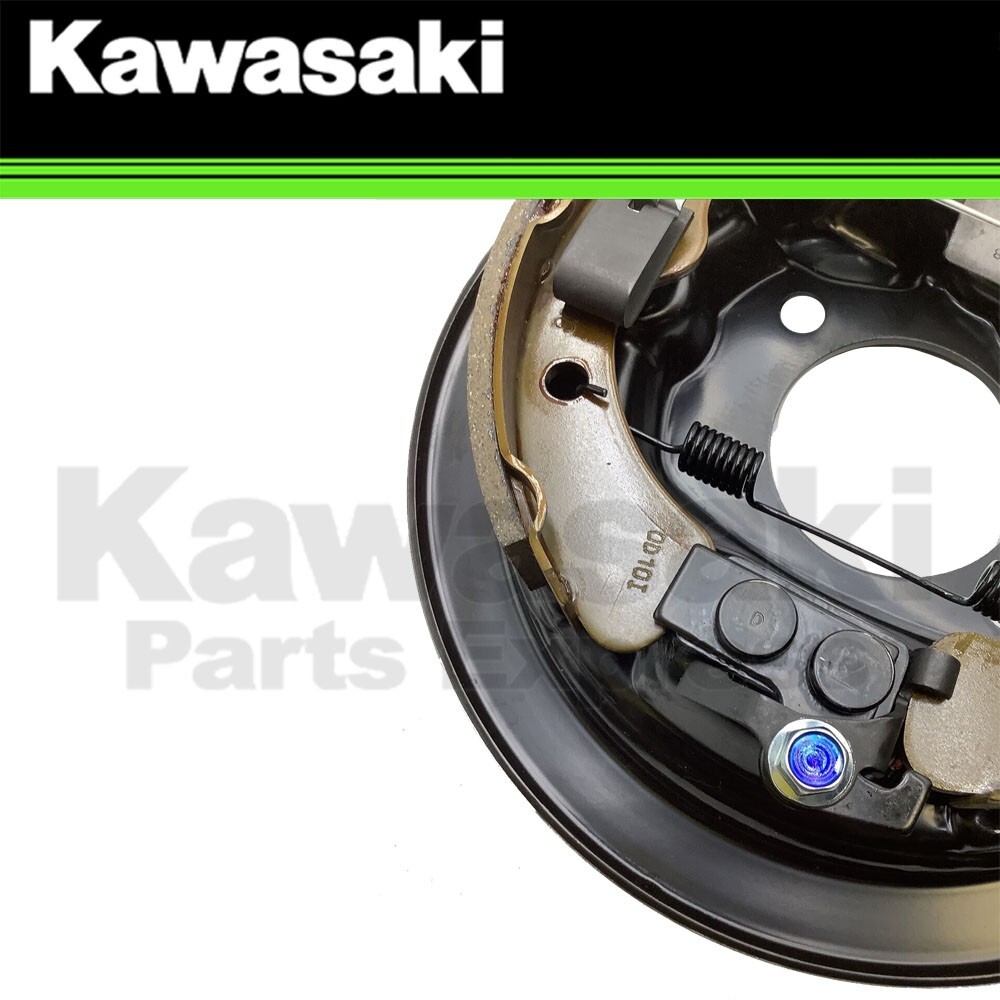 NEW 2001-2007 OEM KAWASAKI RIGHT REAR BRAKE PANEL ASSEMBLY