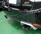 Kakumei STI Style Exhaust Finisher Fit 2008-2013 Subaru Impreza 5DR GRB GRF ABS