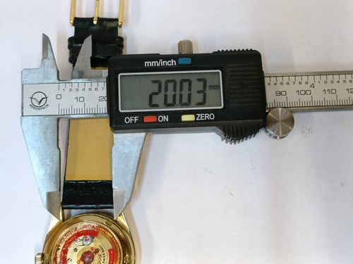 SANDOZ 25J AUTOMATIC HACKING CAL. PRESIDENT DAY D-34-8 SWISS MEN'S FULL WORKING - 第 16/21 張圖片