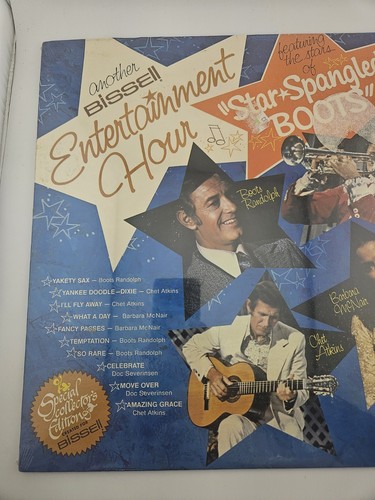 Star Spangled Boots - Vinyl Lp - Sealed - 1972 - Chet Atkins - Boots Randolph - Picture 2 of 8