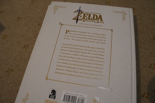 Legend of Zelda Books, Hyrule Historia, Encyclopedia Art Artifacts BOTW Champion - Picture 9 of 10