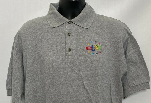 eBay Stars eBayana Logo Polo Shirt Reseller eCommerce 44" Chest Short Sleeve