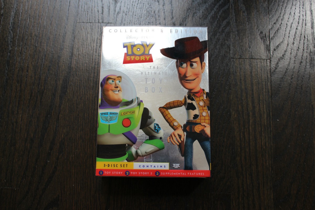 Toy Story 1 Toy Story 2 (3-Disc Ultimate Toy Box Collectors