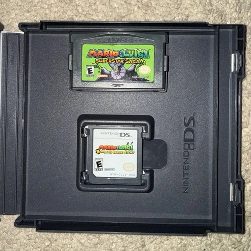 Mario and Luigi Bowsers Inside Story Nintendo DS + Superstar Saga GBA