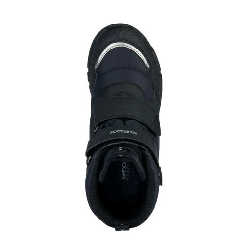 GEOX Boy's Flexyper Black/Grey Waterproof Boots SIZE 3.5 - Picture 4 of 12