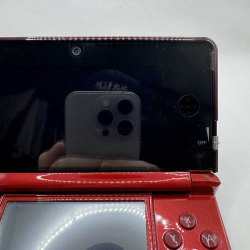 Console Nintendo 3DS Flare Red set completo testata ottima+++ con Resident Evil - Foto 7 di 12