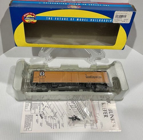 Frigorífico de hielo Athearn 94569 50' Santa Fe #37365 Gran Cañón desgastado de fábrica NUEVO - Imagen 8 de 8