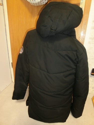 Winterjacke Parka Gr.38 Gefüttert Wattiert C&A Clouckhouse Schwarz wie Neu - Bild 3 von 4