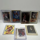 Michael Jordan NBA Chicago Bulls Card Lot Upper Deck Topps Fleer 7 Cards