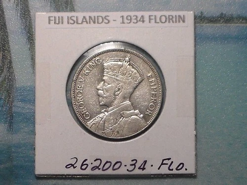 1935 George V Florin — photo from the most recent tracked eBay sale